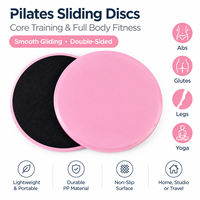 Disques de glisse Pilates PP pour le renforcement du tronc, le yoga, l'entraînement des abdominaux, la mise en forme du corps, la danse et le sport