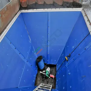 UHMW PE verde azul color personalizado silo bunker Hoper chute liner hojas resistencia al desgaste forro para camión volquete cama