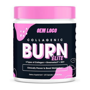 OEM Private Label Burn capsule <span class=keywords><strong>Elite</strong></span> estratto di tè verde Multi-collagene esclude le donne incinte che migliorano la bellezza bruciare i grassi - Product Image 1