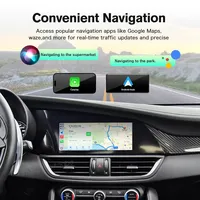 Upgrade Baru Wireless CarPlay Android Auto Alfa Romeo Stelvio/Giulia 2017-2019 Kamera Mobil Original Aksesoris Airplay 1 Tahun