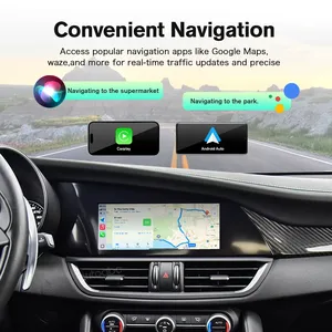 Nuovo Aggiornamento Wireless CarPlay Android Auto per <span class=keywords><strong>Alfa</strong></span> Romeo Stelvio/Giulia 2017-2019, Accessori Originali per Telecamera Auto e Airplay, Garanzia 1 Anno - Product Image 5
