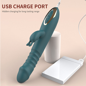 Vibratore Rabbit, Vibratore Clitorideo con Funzione Leccante per Donne, Stimolatore Clitorideo, Giocattolo Sessuale per Adulti, Vibratore a Bacchetta AV, Giocattoli Sessuali per Donna - Product Image 5