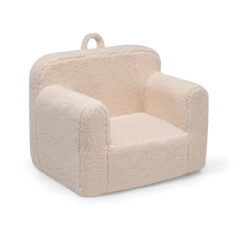 Fabriek Direct Aanbod Sherpa Kids Couch Baby Bank Mini Kids Sofa Voor Kinderen