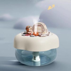 Portable Ultrasonic <b>Aroma</b> <b>Diffuser</b> with LED Night Light Rechargeable Humidifier for Household Use - Product Image 3