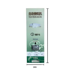 Distributore automatico automatico a gettoni Mini distributore di preservativi distributore di tessuti distributore automatico meccanico per tessuto preservativo