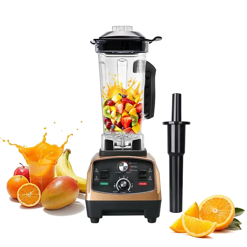 2L Multifunctionele Bean Smoothie Juicer Voedsel Mixer High Power Zware Industriële Professionele Bar Keuken Blender Commerciële