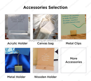 Tùy chỉnh in cá nhân sức khỏe Tâm thần motivational tích cực tự chăm sóc tình yêu thẻ suy nghĩ lòng biết ơn khẳng định thẻ - Product Image 6