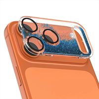 Film de protection d'objectif photo Quicksand pour iPhone 17 Pro Max, brillant et résistant aux rayures, en PC, pour iPhone 17 Air