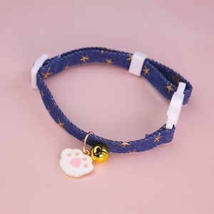 <span class=keywords><strong>Oferta</strong></span> Especial: Collar de Poliéster para Mascotas (Gatos y Perros) con Campana, Hebilla de Seguridad, Estilo Punk Vaquero - Product Image 3