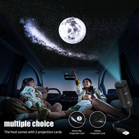 Mini projecteur USB moderne pour voiture, lumière d'ambiance étoile et nébuleuse, lampe de projection pour chambre à coucher, cadeau pour le sommeil