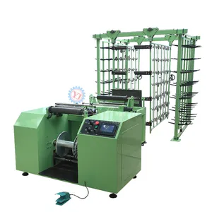 Yongjin factory direct sale high speed automatic ribbon narrow fabric warping elastic machine