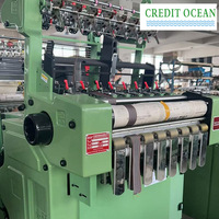 Credit Ocean Machine à tisser automatique 8/45 pour bandes élastiques, tissus étroits, cordes, sangles, rubans, dentelles et bandes de coton, avec système sans navette