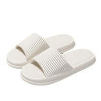 Sandales Eva pour la maison et la salle de bain, plateforme à bout ouvert, antidérapantes, anti-odeur, en PVC, pour l'été, pour la salle de bain intérieure, vente en gros pour hommes et femmes