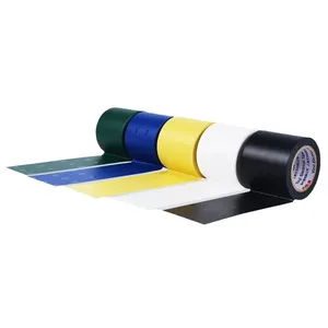Rollo <span class=keywords><strong>de</strong></span> <span class=keywords><strong>cinta</strong></span> <span class=keywords><strong>de</strong></span> Pvc Papel y película <span class=keywords><strong>de</strong></span> alto adhesivo Materiales y componentes <span class=keywords><strong>de</strong></span> aislamiento <span class=keywords><strong>de</strong></span> <span class=keywords><strong>cinta</strong></span> eléctrica <span class=keywords><strong>de</strong></span> Pvc impermeable - Product Image 1