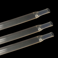 Tube thermorétractable transparent en PE en gros, 2/2,5/3/3,5/4 mm, rapport de rétraction 2:1 pour l'isolation des câbles