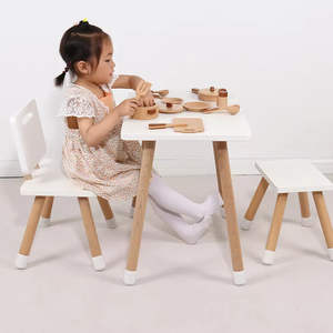 Meubles de garderie préscolaire bon marché pour enfants salle de classe pour la maternelle chaise étude enfants bureau table et ensemble de chaises - Product Image 2