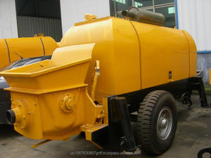 Mini pompe à béton diesel personnalisée Petites pompes de transport de béton portables Prix des pompes à béton - Product Image 5