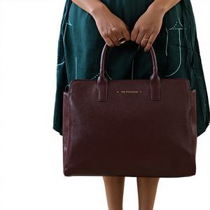 Sacs fourre-tout d'été 100% cuir véritable pour femmes, grande capacité, sac à main élégant pour le bureau, le travail et les voyages, durable et souple - Product Image 1