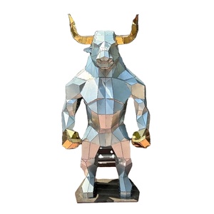 Escultura Figurativa Moderna Abstracta de Acero Inoxidable para Arte del Amor, Tamaño Real, Personalizada para Decoración de Pared, Decoración del Hogar, Regalo - Product Image 1