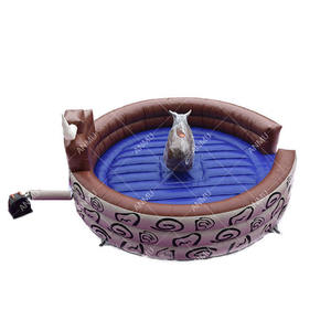 Juegos mecánicos inflables para adultos, juego <span class=keywords><strong>de</strong></span> toro mecánico para exteriores, para montar en Rodeo - Product Image 6