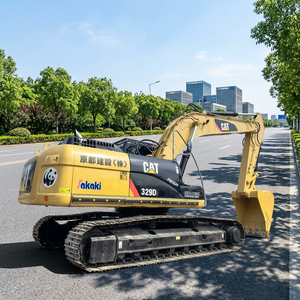 รถขุดตีนตะขาบ CAT 329D2 มือสอง ขนาด 30 ตัน เครื่องยนต์ดีเซล ระบบไฮดรอลิก สภาพดี เหมาะสำหรับงานก่อสร้าง - Product Image 1