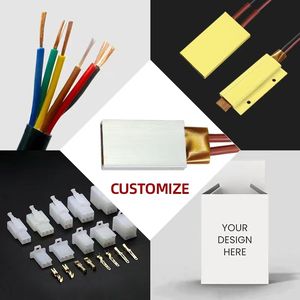 170 * 62 ملليمتر وحدة تدفئة PTC ، 220 فولت ، هيكل الألومنيوم مع درجة حرارة ثابتة 24 فولت ، مقاوم لوحة تدفئة الحرارة - Product Image 5