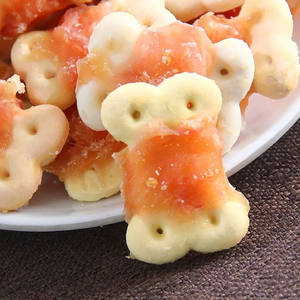 כלבים אורגניים להתאמה אישית 1000g עוף עטוף ביסקוויטים חלבון גבוה חלבון ללא תבואה - Product Image 2