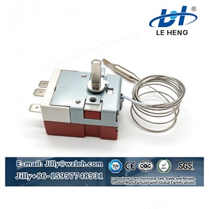 Contrôleur de température réglable série WHD-S, <span class=keywords><strong>thermostat</strong></span> de four à huile thermique haute précision, idéal <span class=keywords><strong>pour</strong></span> les machines à pain et les boulangeries - Product Image 1