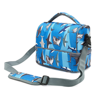 Sac isotherme à lunch personnalisé à deux étages sac isotherme pour enfants sac à lunch pour enfants boîte à lunch isotherme