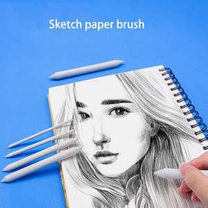 6ピーススケッチツールアート用品紙切り株トルティーヨンスティックブレンド汚れ切り株アートワーク用描画用 - Product Image 4