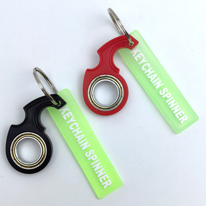 Bán buôn nóng bán vui Fidget Đồ chơi Quà Tặng nhựa lo lắng cứu trợ Karambit Keychain Spinner - Product Image 6