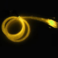 Fibres optiques LED PAAM End Glow Sparkle RGBW à mélange de couleurs, indice de protection IP68, dimmables, certifiées CE RoHS, garantie de 2 ans pour l'éclairage