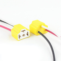 Support en céramique pour ampoule LED FSYLX, adaptateur de douille en céramique pour phare de voiture H4 H7 H8 H9 H11, faisceau de connexion pour phare antibrouillard LED 9005 9006 H7