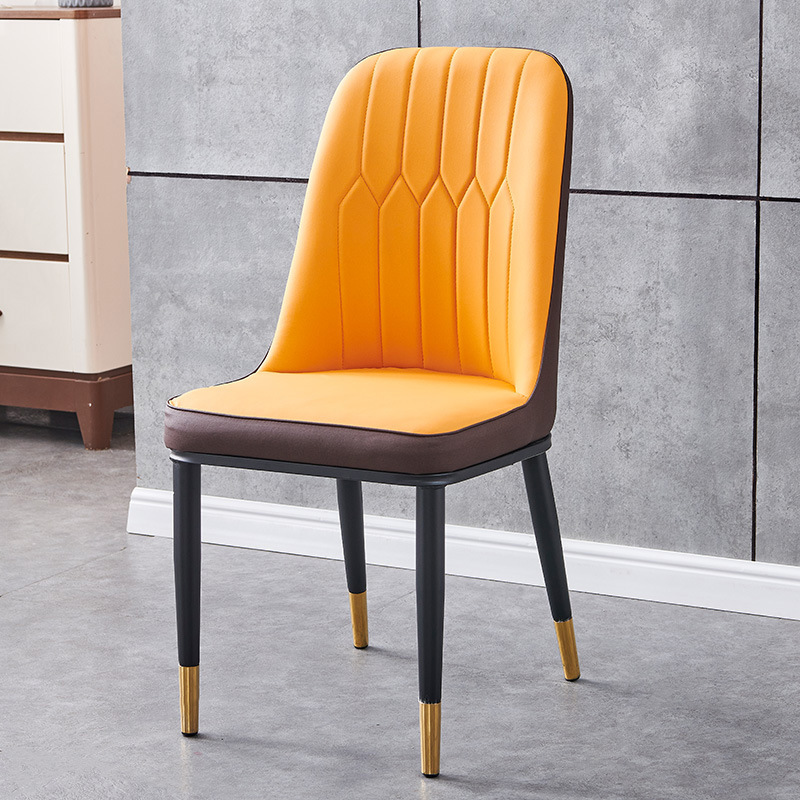 Orange and brown
