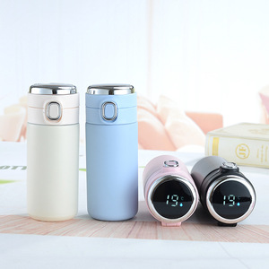 Chai Nước Cách Nhiệt Chân Không Bằng Thép Không Gỉ Bật Lên Chất Lượng Cao Có Nắp Khóa Nhiệt Độ Led - Product Image 4