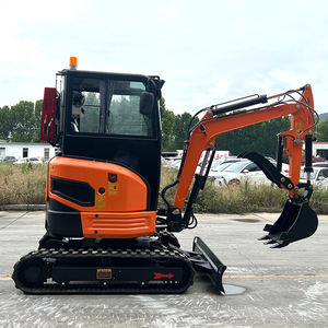 Mesin ekskavator Mini rumah pengiriman gratis penggali perayap baru 1 Ton 2 Ton EURO 5 Epa mesin Kubota ekskavator perayap 3.5 Ton - Product Image 1