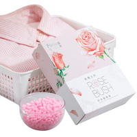 Finice 2021 Nouveau Partenaire de Lavage Rose Multifonctionnel Adoucissant Anti-acariens Rehausseur de Parfum Solide Durable Parfumé pour Vêtements et Salle de Bain