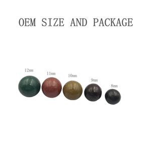 8mm 9mm 10mm palle di argilla in acciaio inox per caccia all'aperto accessori per fionda - Product Image 2