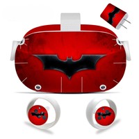 Autocollants pour lunettes VR Mate-Quest 2, autocollants pour console de jeu, autocollants pour contrôleur de casque