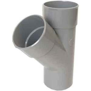 Rama UPVC de hierro de alta presión, 45 °, 100-40, PN16, estándar ASTM para agua de riego, pulido anticorrosión de tamaño de tubería de 10mm - Product Image 1