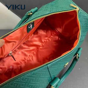 Bolsos de Lona de Lujo Hechos a Mano para Viajes de Negocios al Por Mayor, Bolsas de Viaje de Fin de Semana Impermeables de Cuero PU Personalizadas para Hombre - Product Image 3