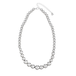 Collares de Moda con Cuentas Gruesas y Audaces 2025, Collares de Cadena de Cuentas Chapadas en Oro de Acero Inoxidable al por Mayor, Collar Hip Hop para Mujer - Product Image 5