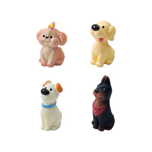 Miniatura de Cachorro de Golden Retriever o Pomeranian para Decoración de Jardín de Hadas, Micropaisaje y Manualidades - Product Image 5