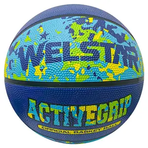 8 패널 학생 또는 아이/주문 싼 승진 농구를 위한 29.5 인치 표준 사이즈 고무 옥외 농구