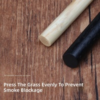 Erliao – Nouvelle presse à cône en bambou classique et moderne, bâton de pressage pour pipe à tabac, accessoires pour pipe à fumer en bois, outil pour pipe à fumer