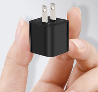 Nouveauté Chargeur universel 5V2.4A petit et rapide pour téléphone portable 12WUSB Chargeur mural de voyage avec prise américaine pour téléphone OVP OCP
