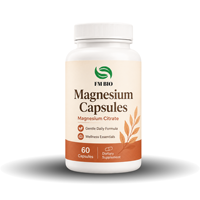 Capsules de magnésium avancées avec zinc et complexe minéral de vitamine B6 – Supplément de magnésium – Fournisseur en gros de capsules de magnésium