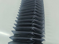 Protection anti-poussière en nylon de type accordéon Jingzhan pour vis à billes linéaire de machine CNC