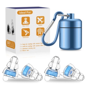 Tapones para los Oídos con Cancelación de Ruido de 24dB, de Silicona, para Música, Natación, Tiro, Conciertos, con Filtros - Product Image 5