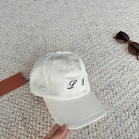 Casquettes de baseball pour hommes de qualité supérieure LP00202, casquettes plates pour femmes, chapeaux de soleil de marque de luxe, chapeaux classiques rétro tendance décontractés